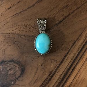 Sterling 925 turquoise pendant